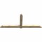 Ekena Millwork Eugene Rough Sawn Timber Gable Bracket, Douglas Fir, 108"W x 45"H x 4"D x 6"F, 10/12 Pitch GBW108X45X0406EUG00RDF - alternate 2